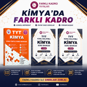 TYT Kimya Tam Hazırlık Seti – Farklı Kadro Yayınları