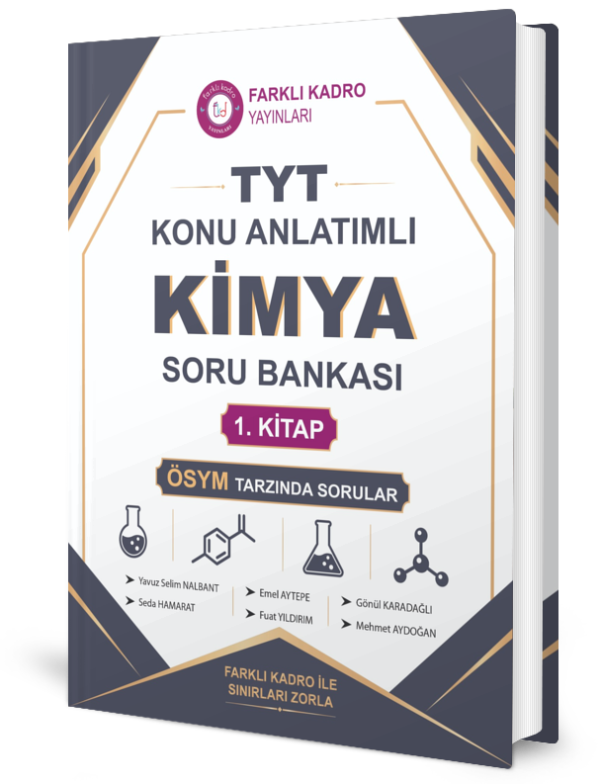 TYT Konu Anlatımlı Kimya Soru Bankası 1. Kitap – Farklı Kadro Yayınları