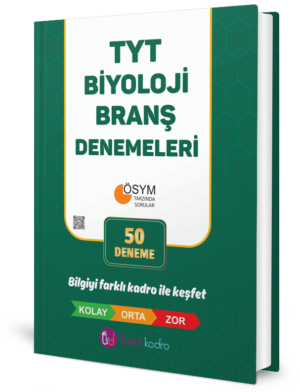 TYT Biyoloji 6×50 Branş Denemeleri - Farklı Kadro Yayınları